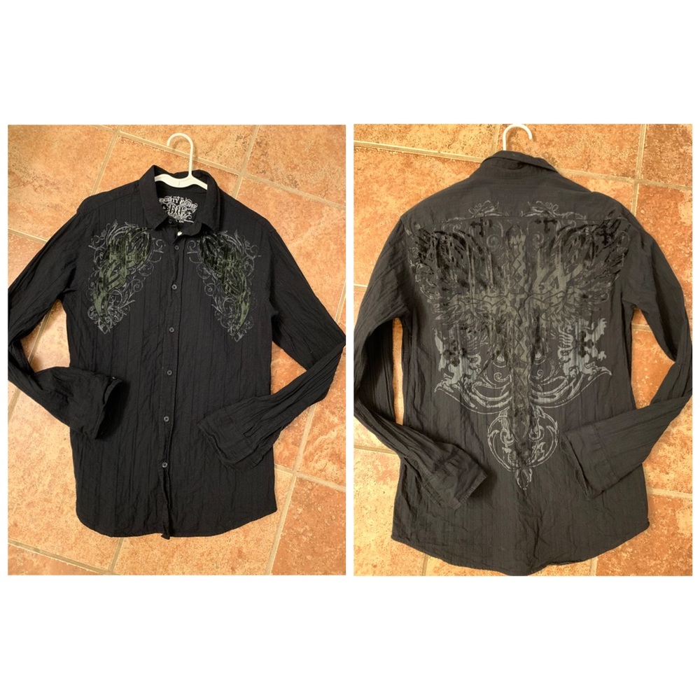 Long sleeve button down shirt